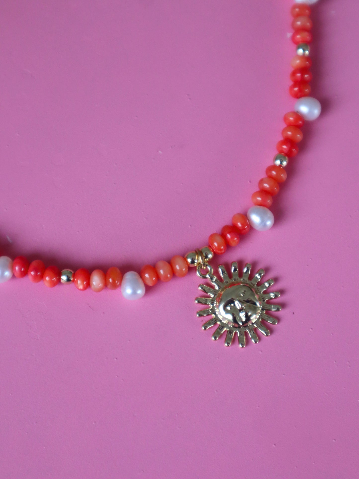 Puka Sun Necklace