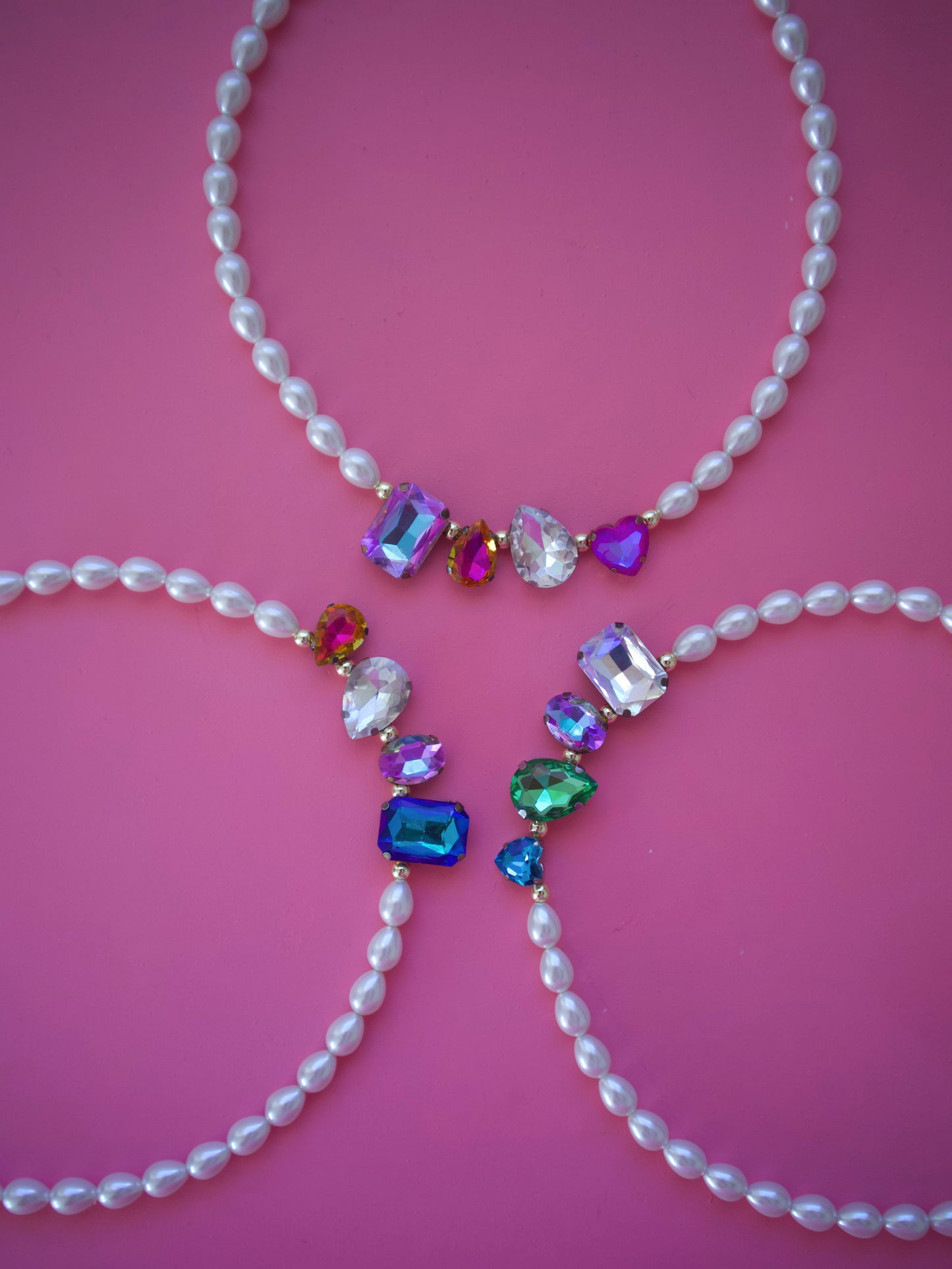 Brillante Perlas Necklace