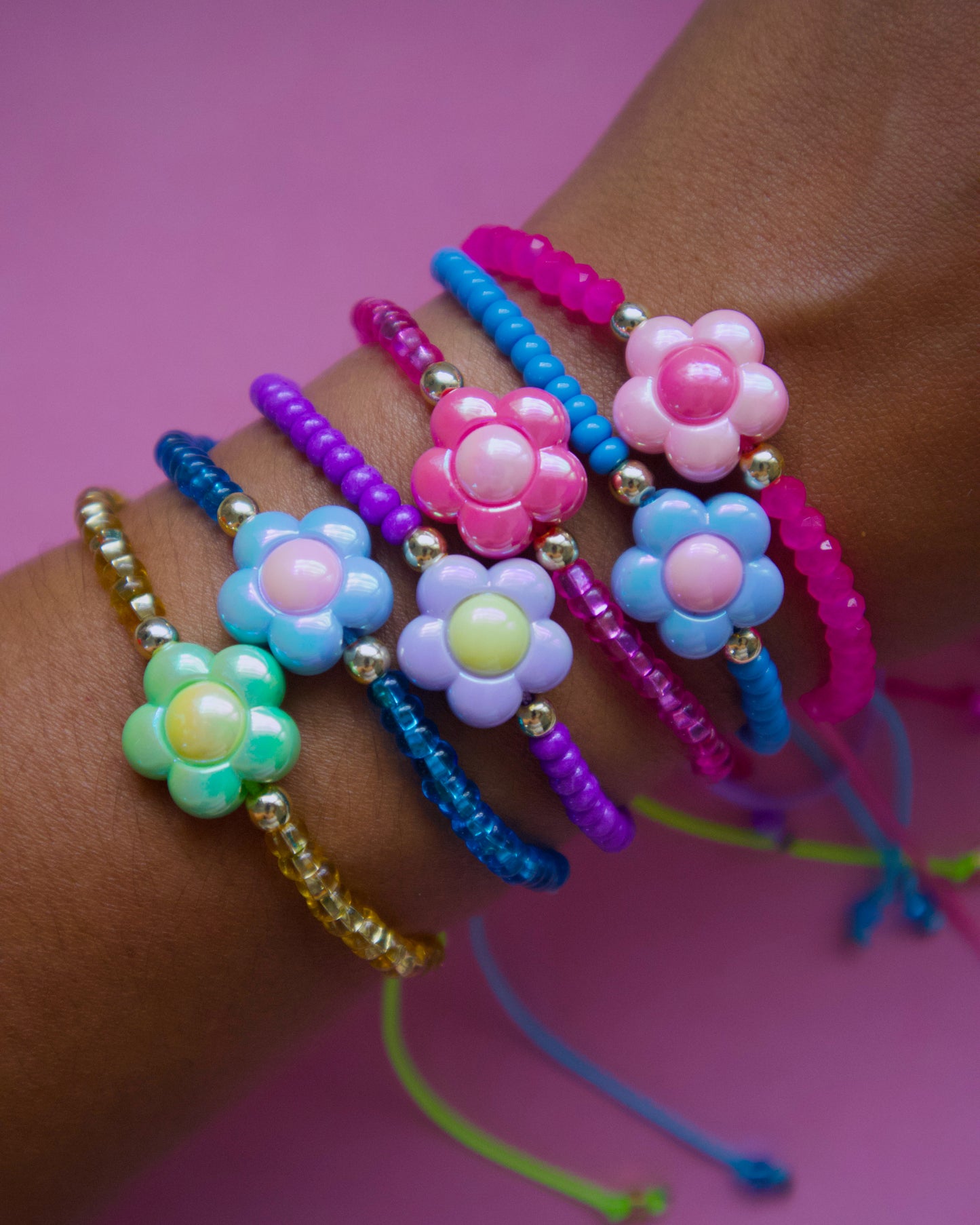 Flower hilo bracelets