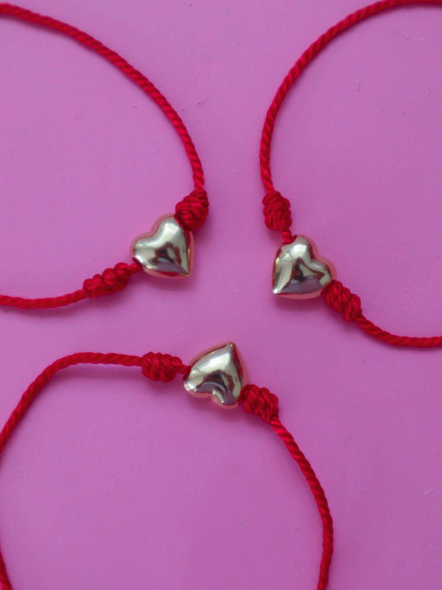 Red Heart Bracelets