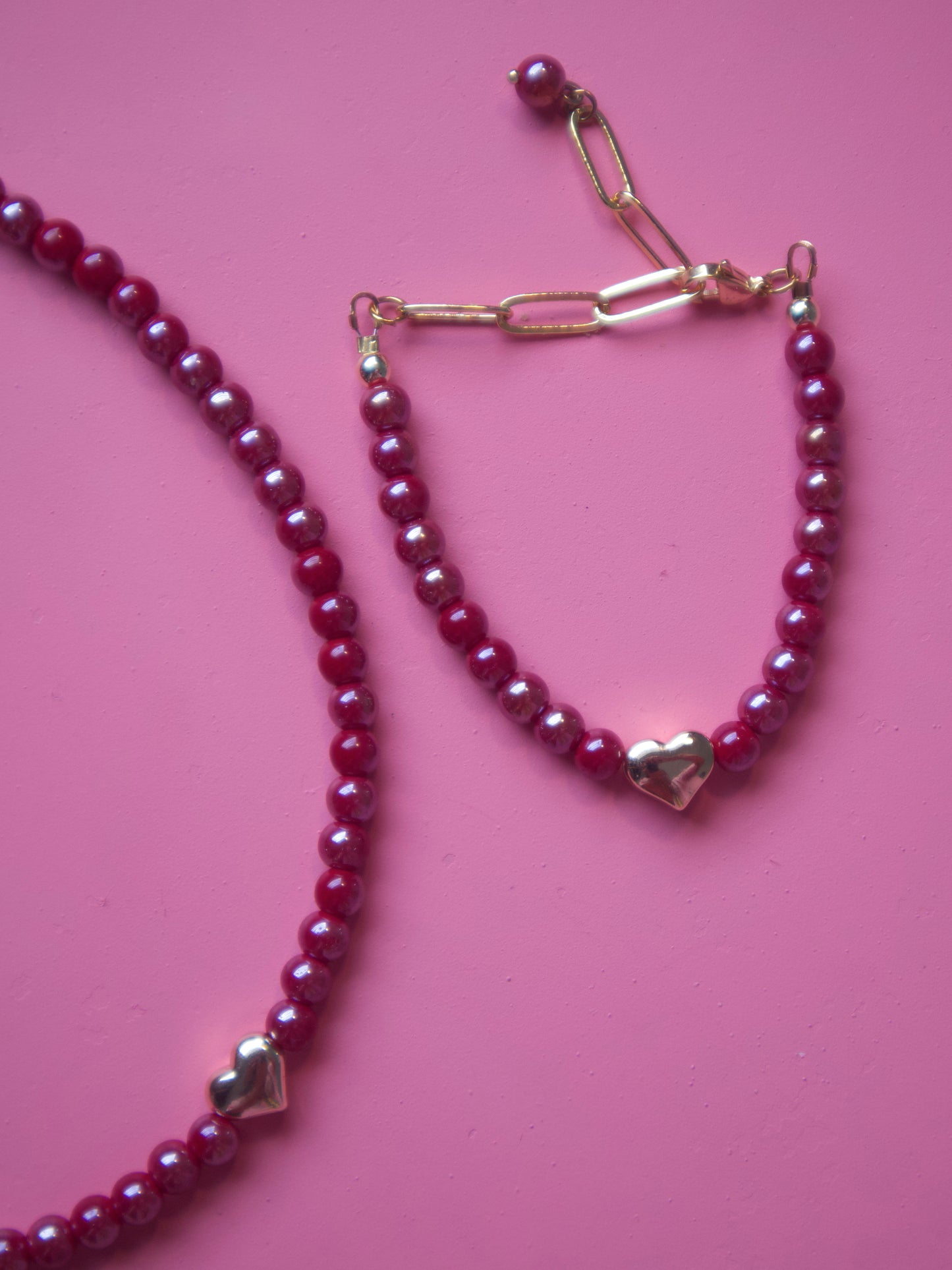 Corazón Rojo Set Estilo 2