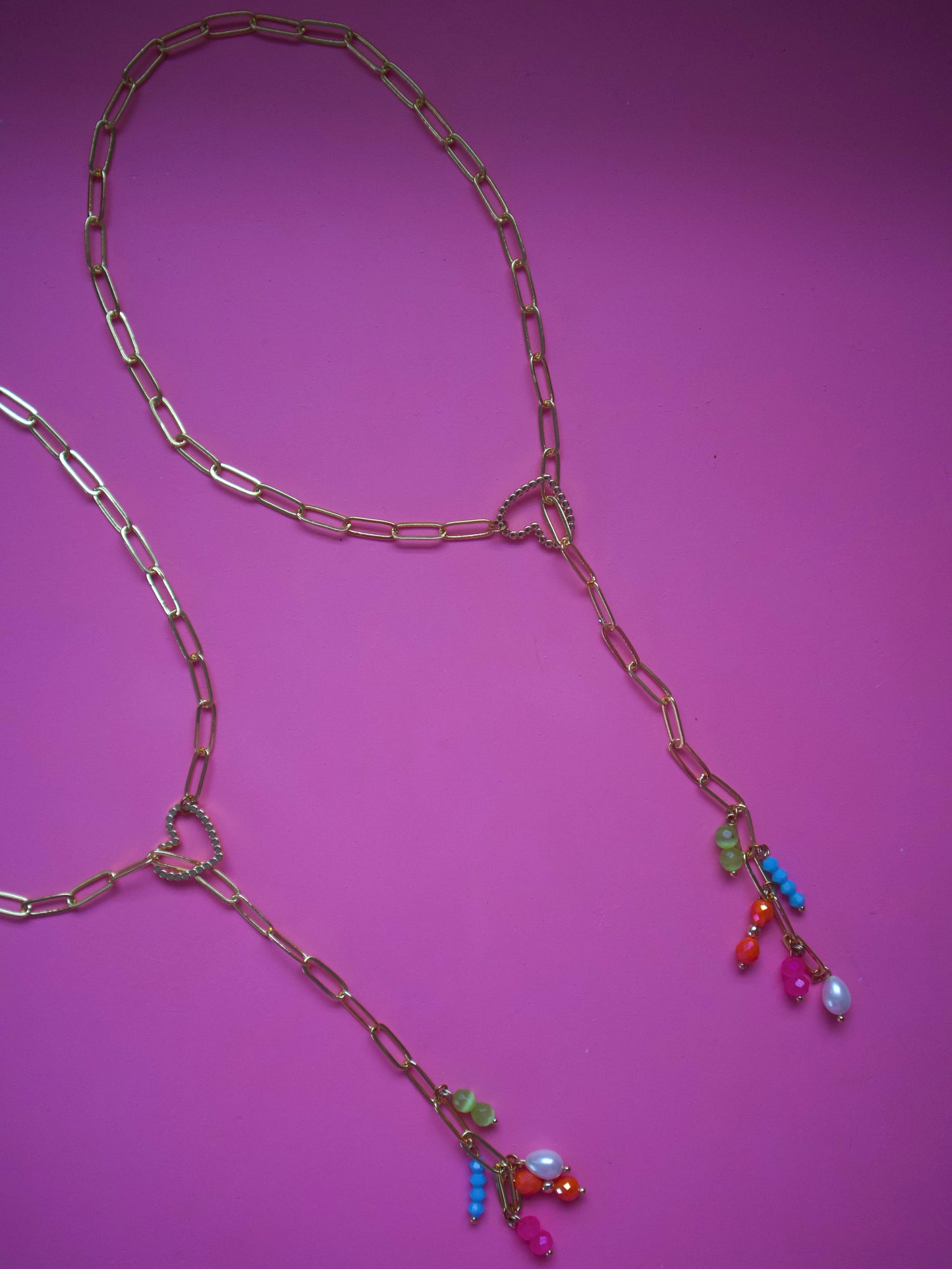 Polka Heart Chain