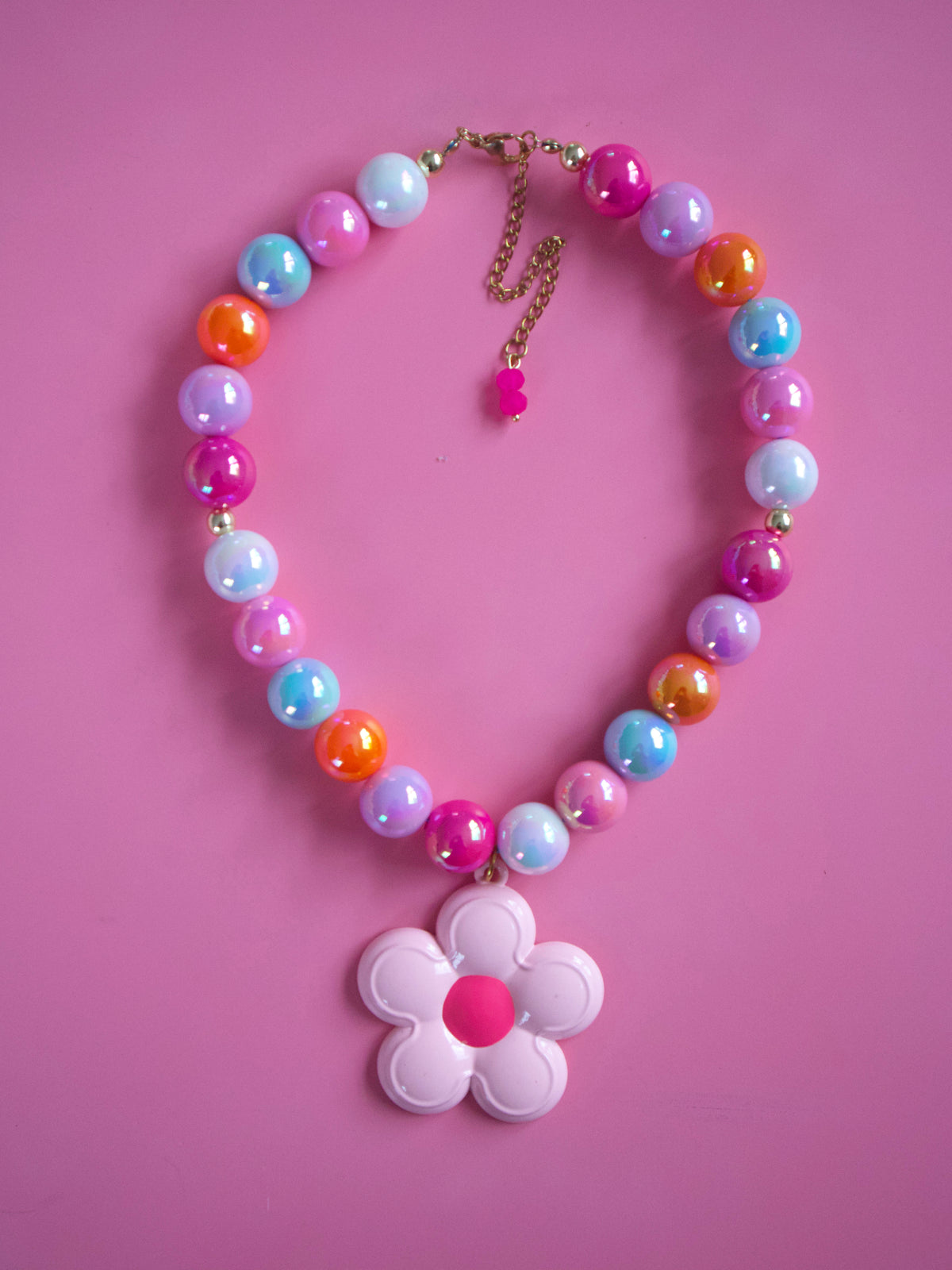 Chunky Flower Necklace