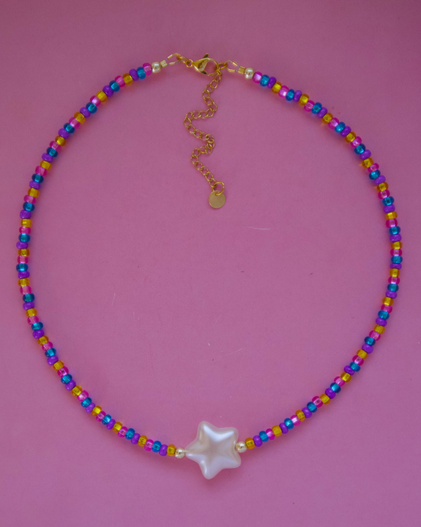 Colorfull pearl star