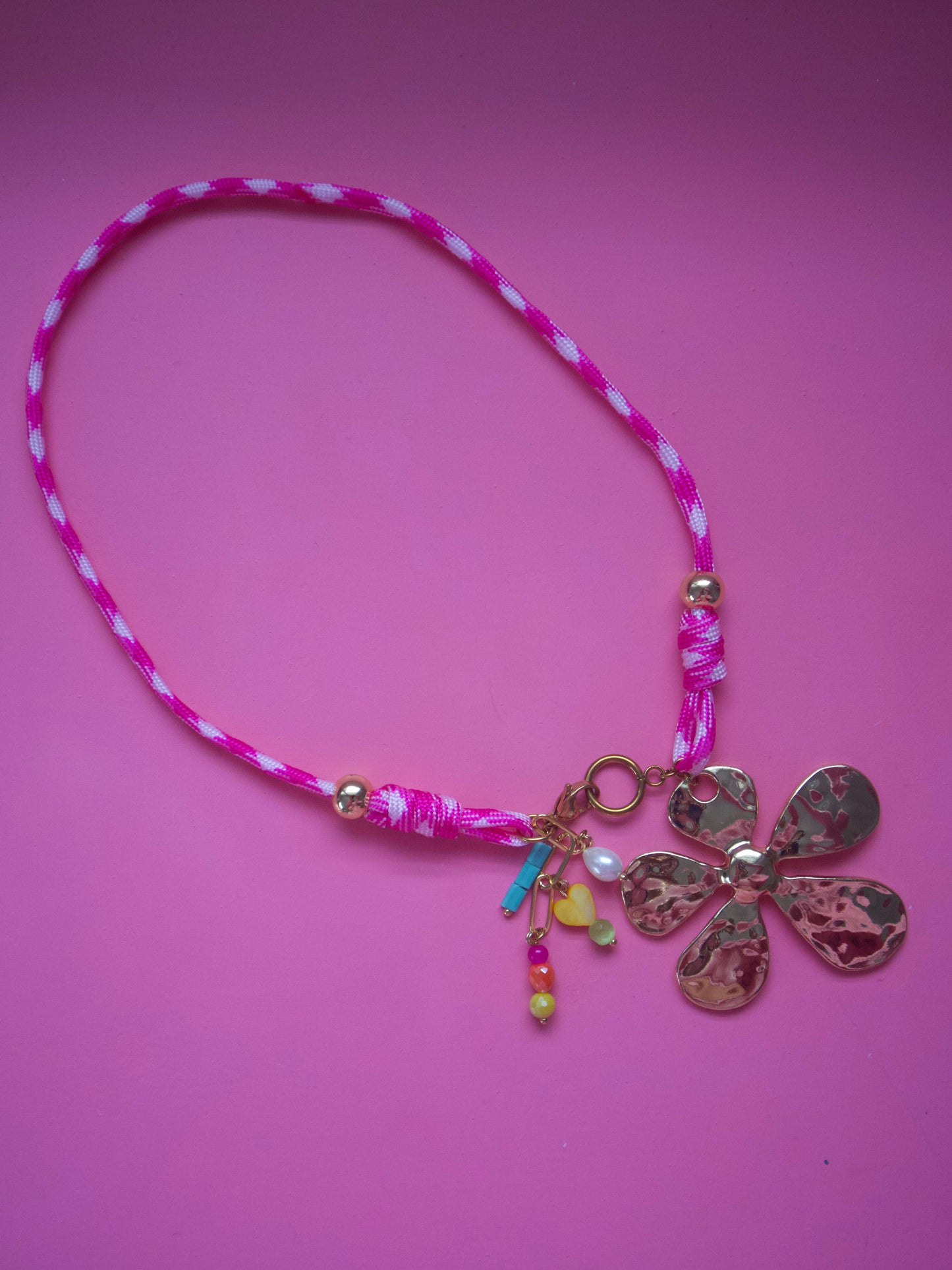 Hippie Flower Necklace