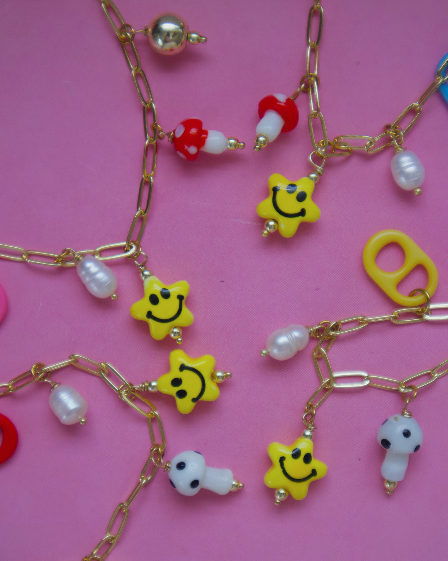 Groovy Happy Face Chain