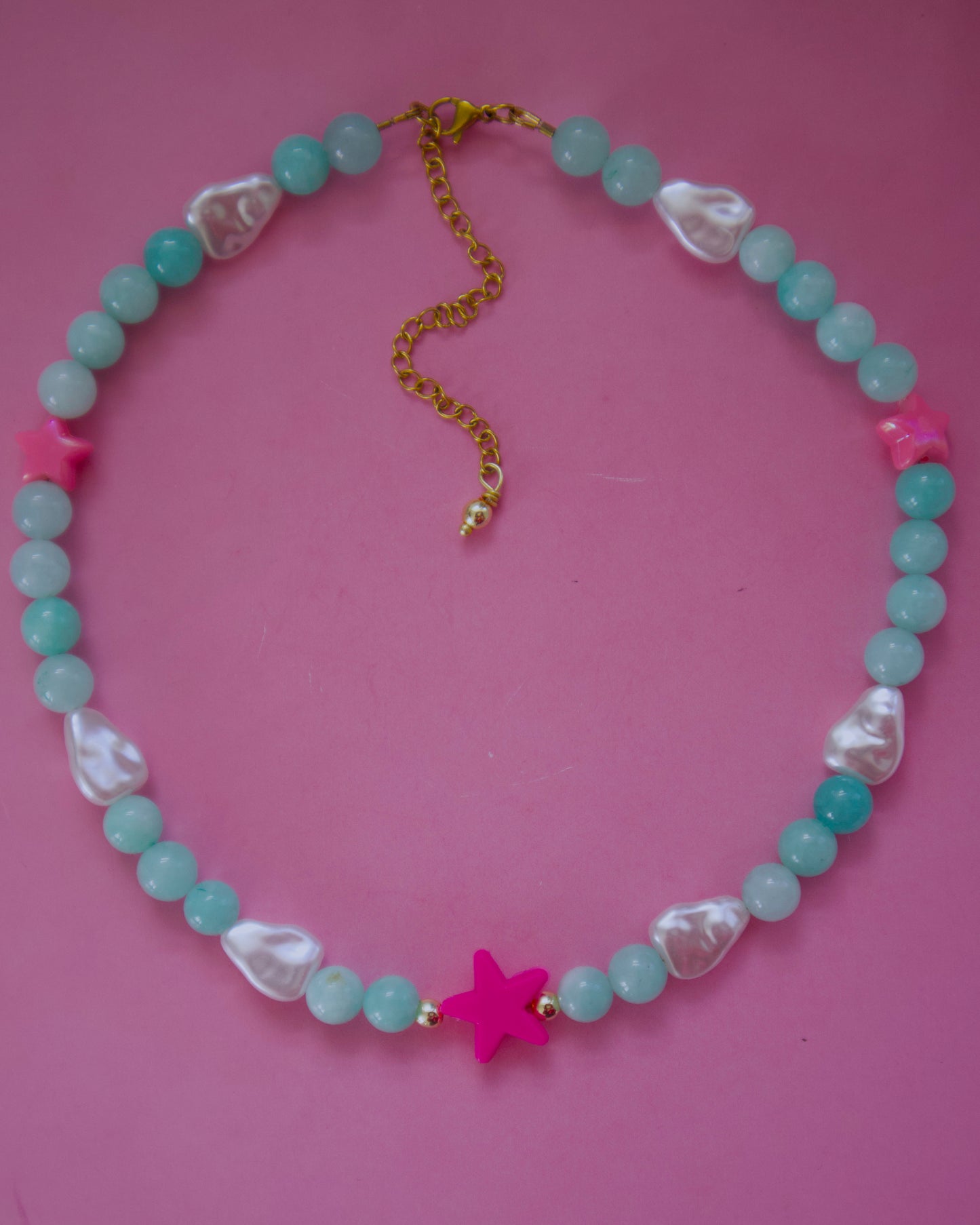 Aqua stars choker