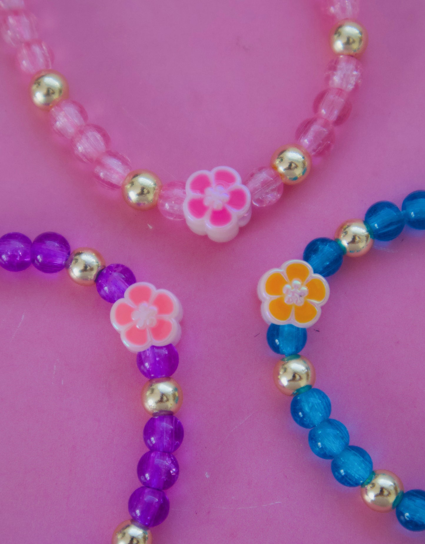 Hawaii Flower Bracelets