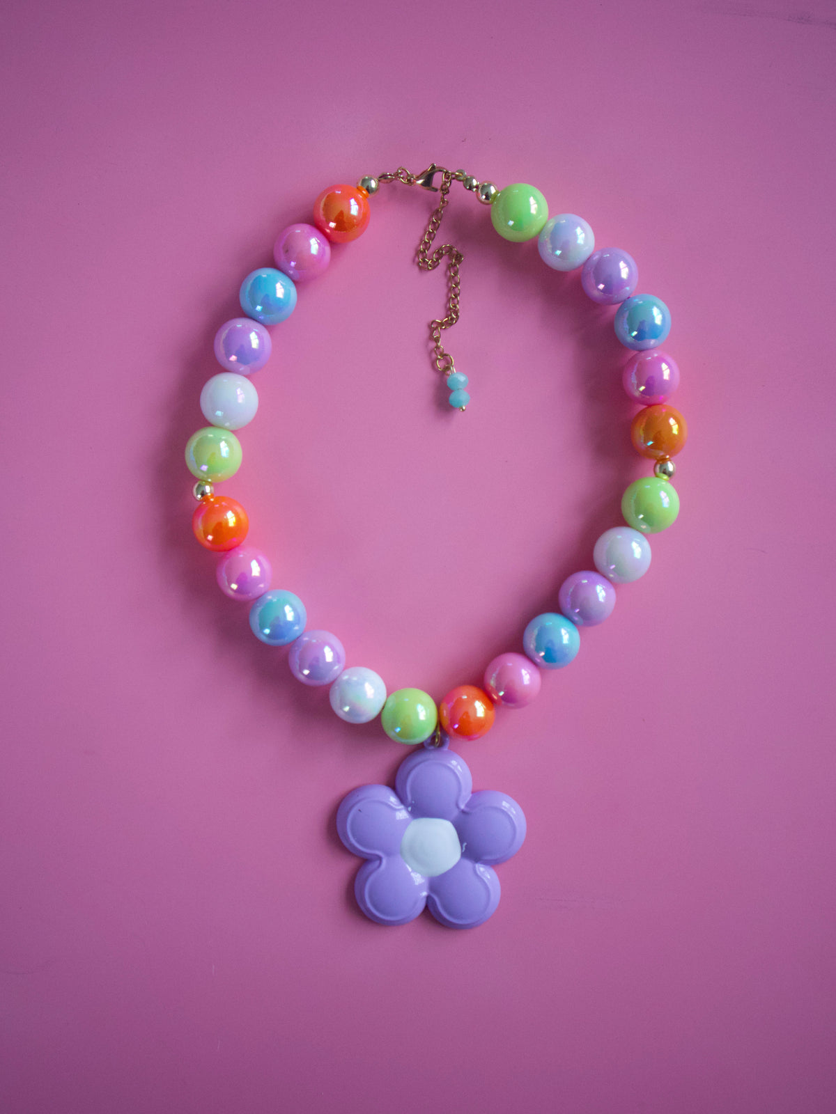 Chunky Flower Necklace