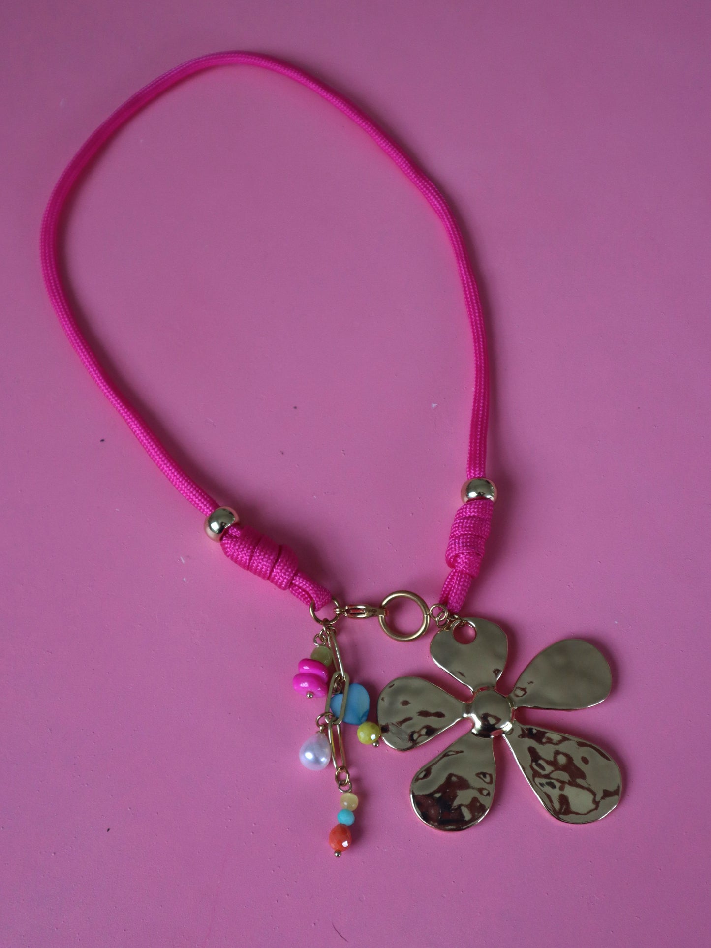 Hippie Flower Necklace