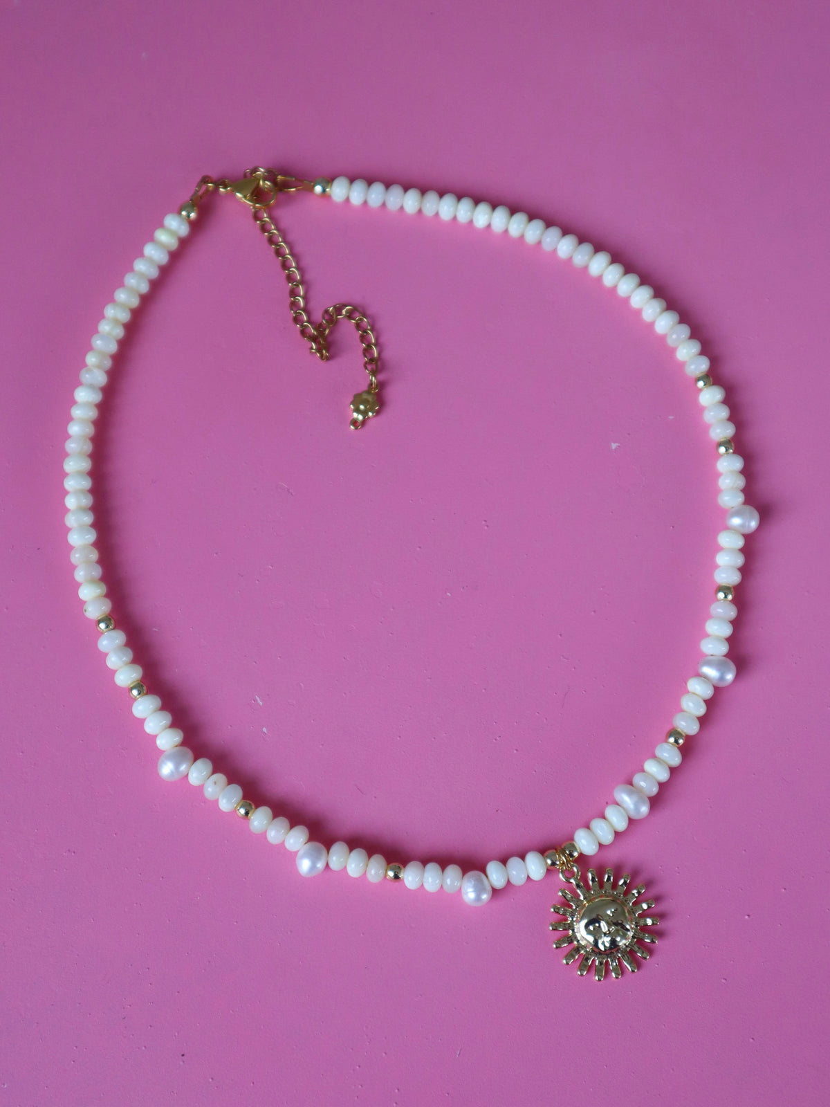 Puka Sun Necklace