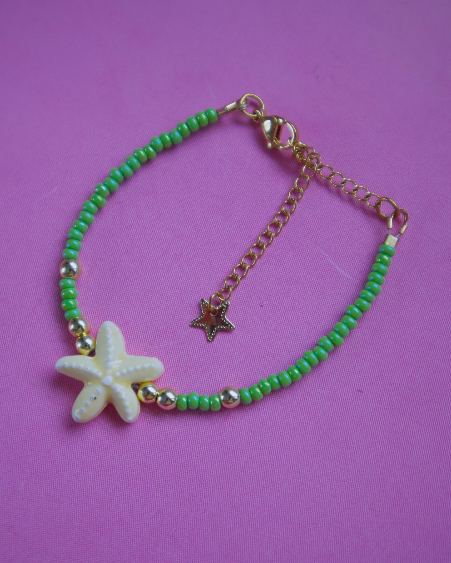 Ceramic star bracelet