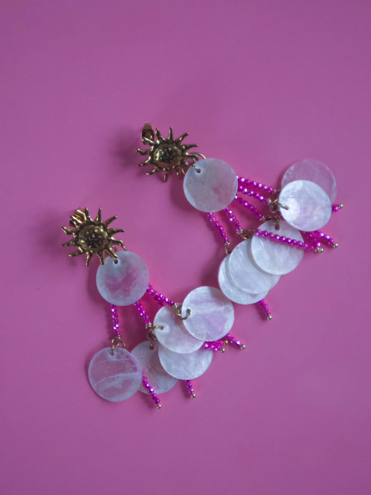 Pink Mar Earrings