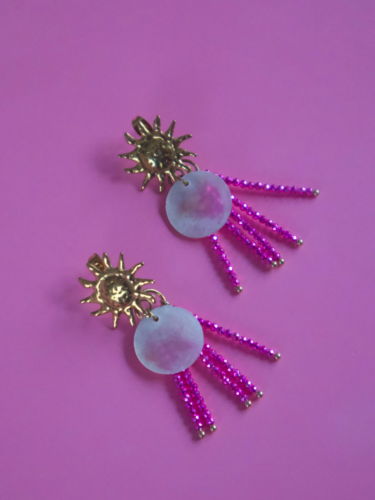 Pink Solecito Earrings