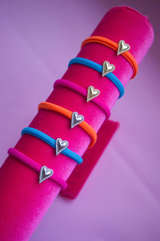 Mommy Heart Bracelets